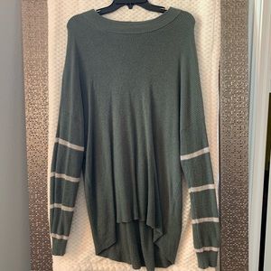 AE Oversized Army Green Sweater
